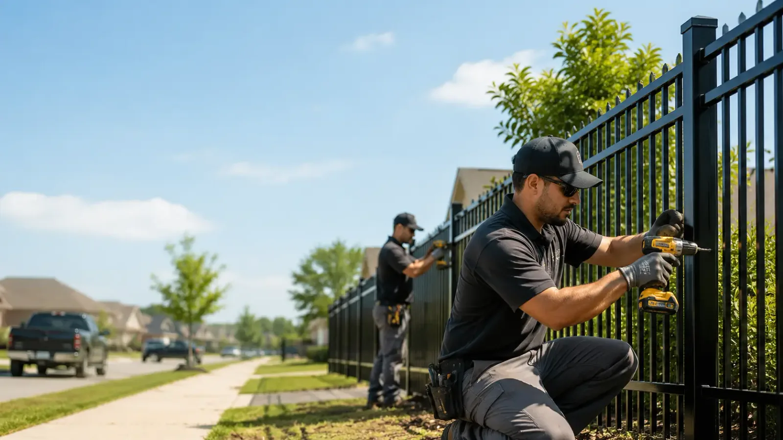 Metal Fence Installation in Central Bridge, NY